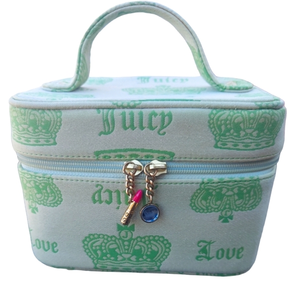 Juicy Couture Handbags - RARE cute Juicy Couture Y2K train case💄 ***read